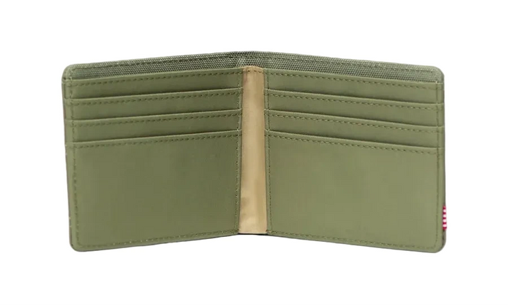 Herschel Roy Quilted Capsule Wallet - Loden Green