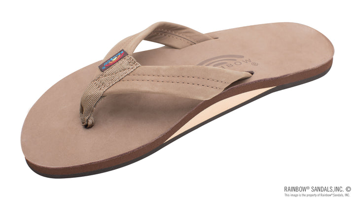 Rainbow Men's Premier Leather Dark Brown