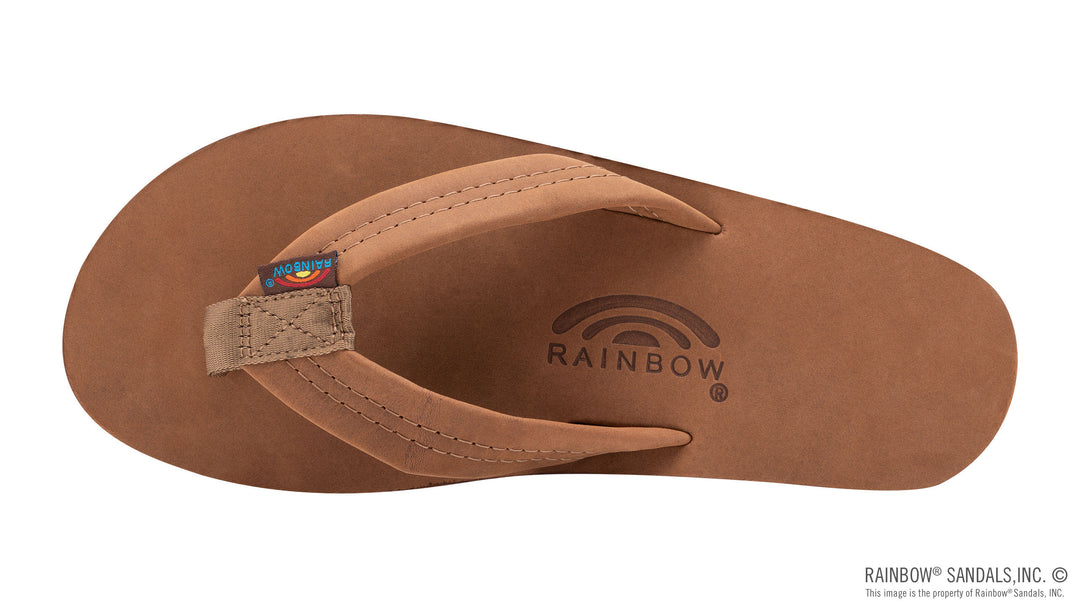 Rainbow Men's Single Layer Premier Leather - Redwood
