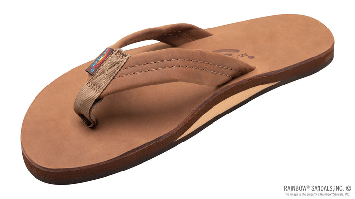 Rainbow Men's Single Layer Premier Leather - Redwood