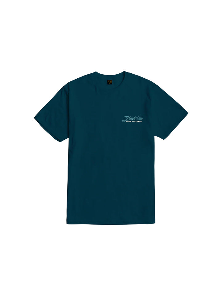 Dark Seas Fish Hook Tee - Pine