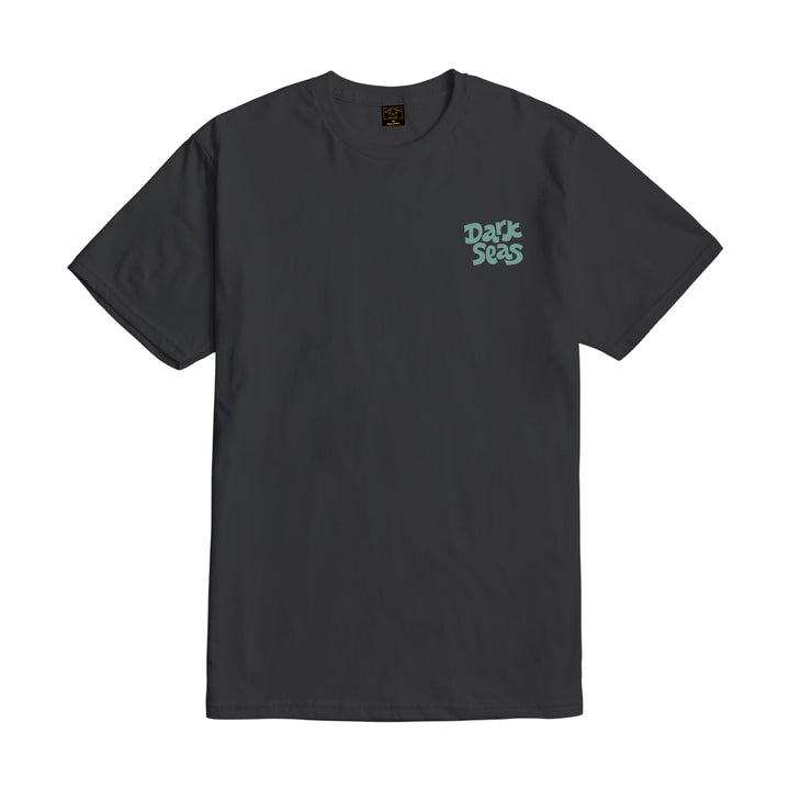 Dark Seas Nose Rider Tee - Charcoal