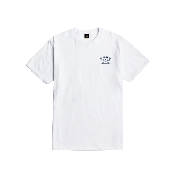 Dark Seas Striped Bass Tee - White
