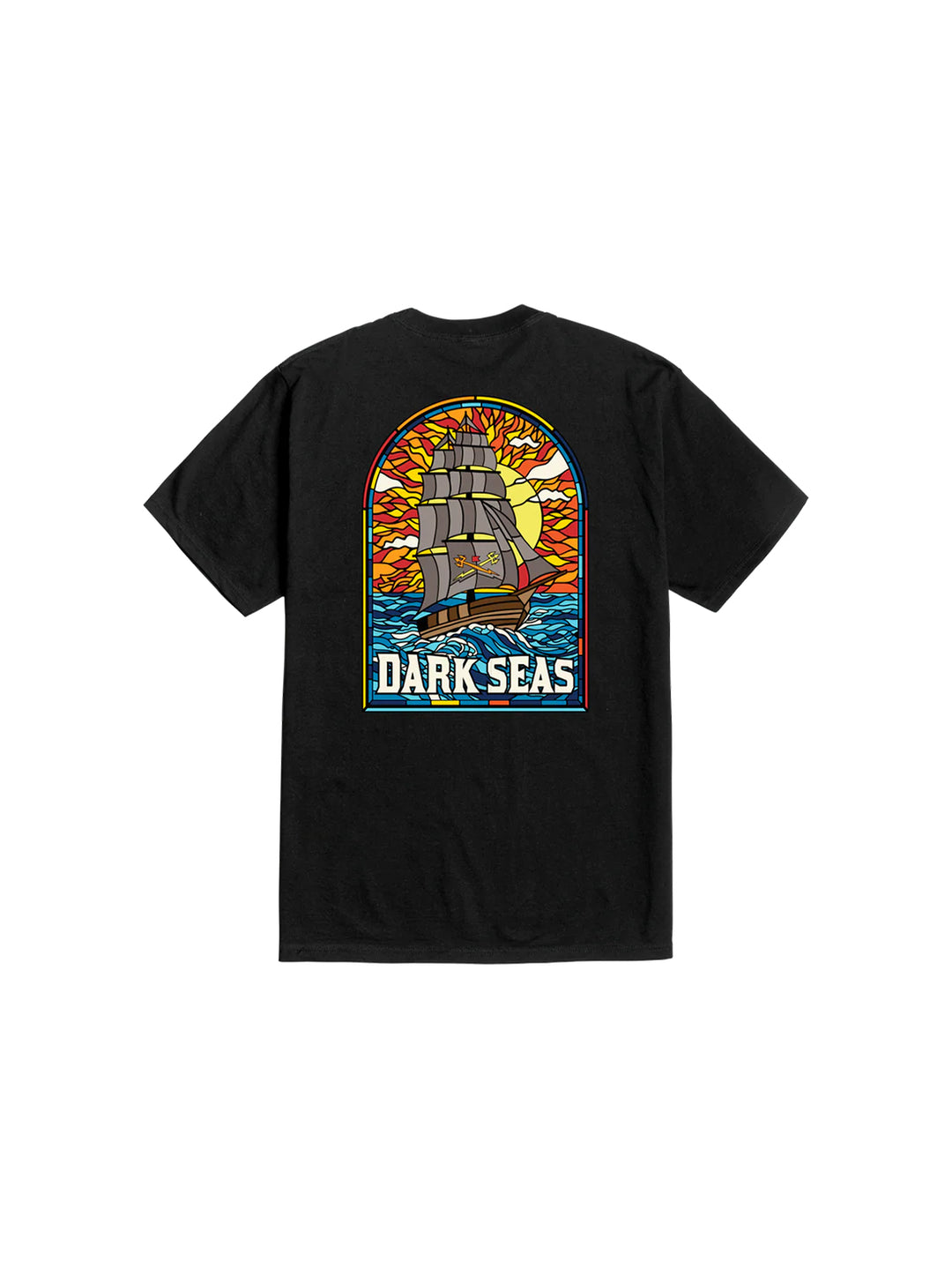 Dark Seas Sailor's Sun Tee - Black