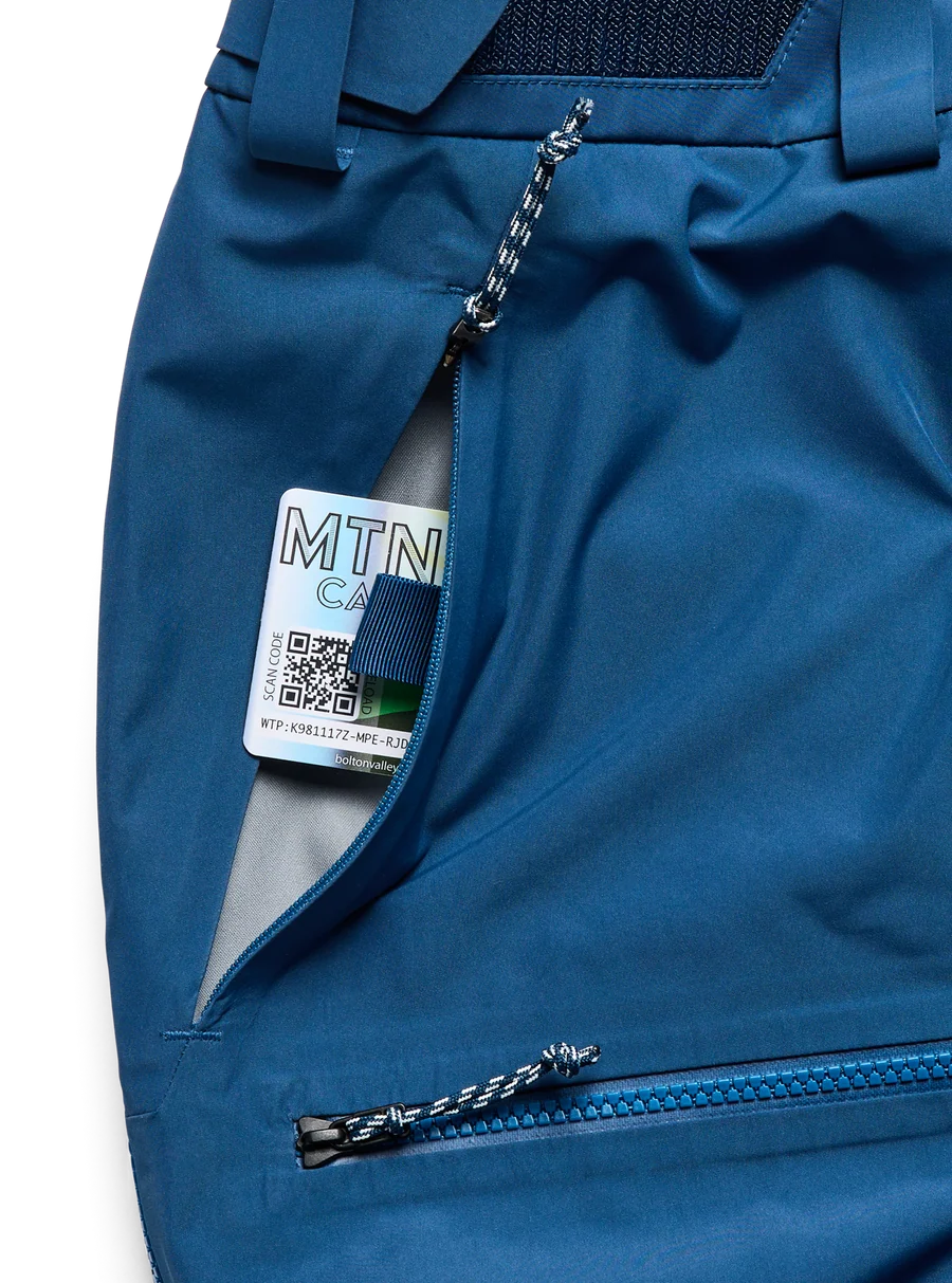 2027 Burton 80's Powder 3L Pant - Blue / Red