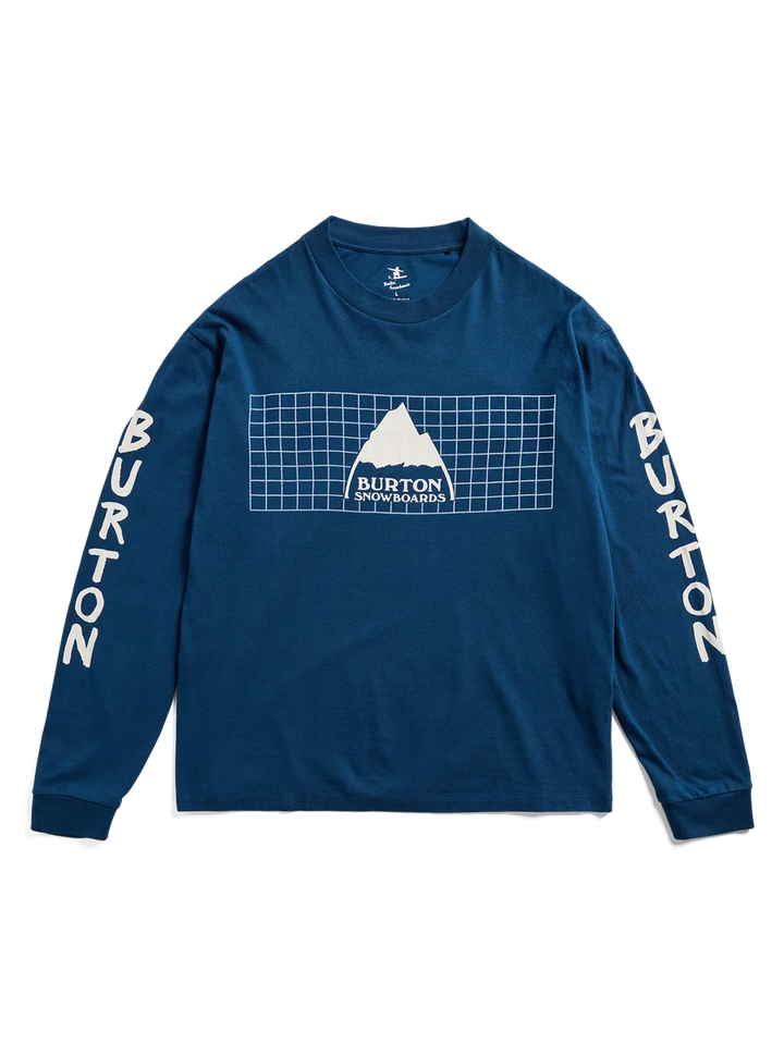 2027 Burton 80's LS Shirt - Selvedge Blue