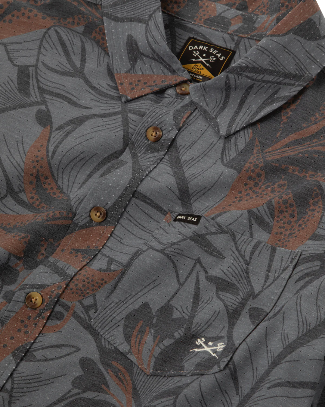 Dark Seas Webster Woven - Charcoal