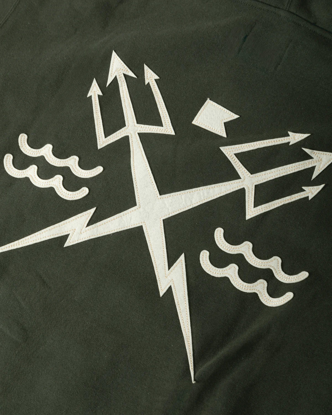 Dark Seas Alamo HW Fleece - Green