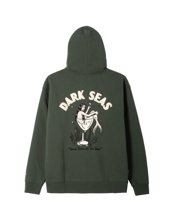 Dark Seas Burkhart Heavyweight Fleece - Green