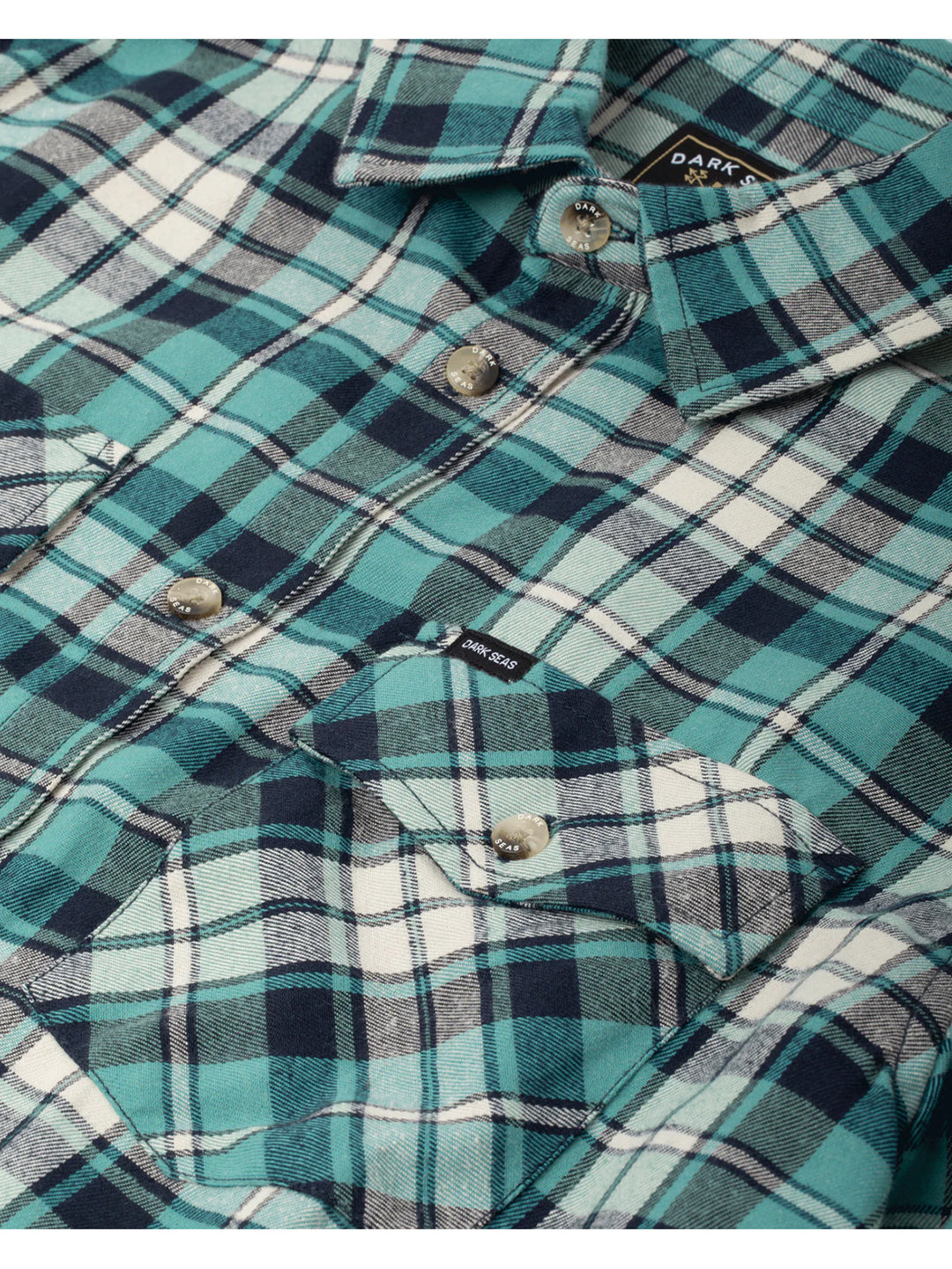 Dark Seas Tanglewood Woven - White / Blue