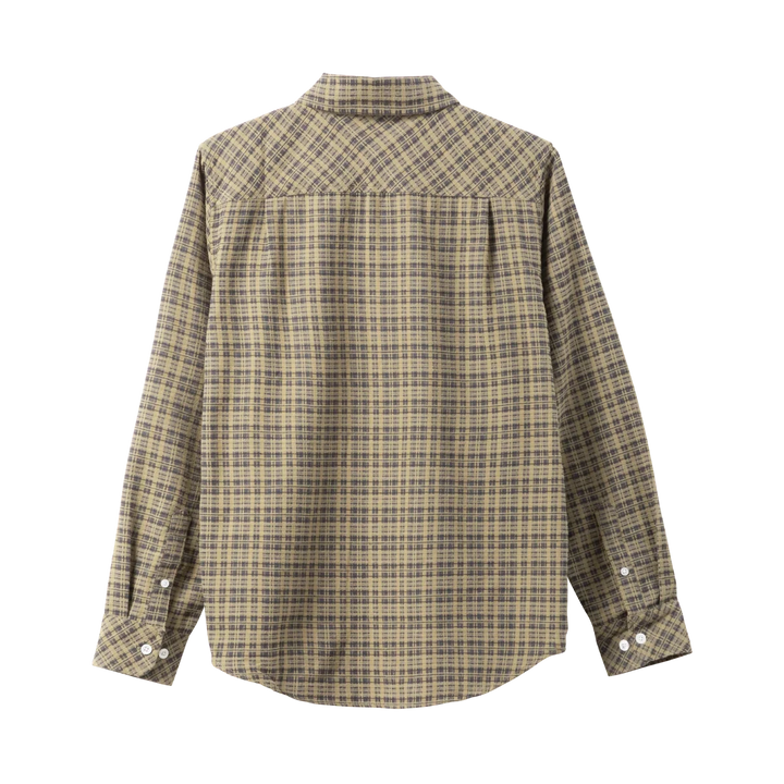 Dark Seas Drake Flannel - Aloe / Black