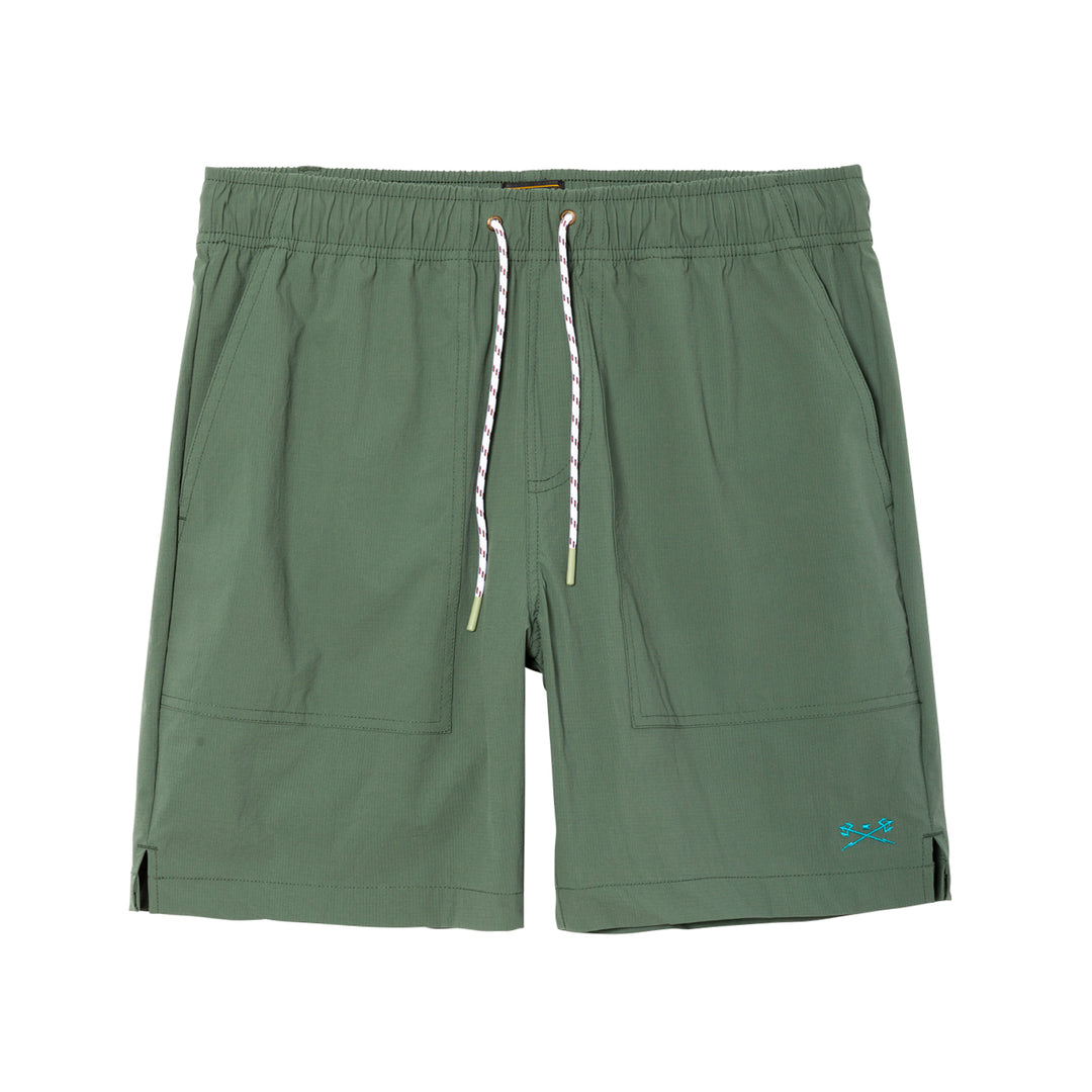 Dark Seas Warwick Camp Short - Green