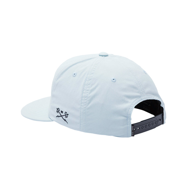 Dark Seas Tridents Nylon Hat - Light Blue