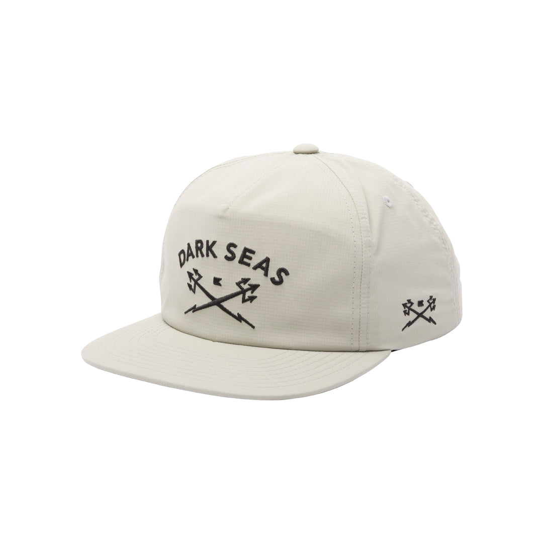 Dark Seas Tridents Nylon Hat - Moss