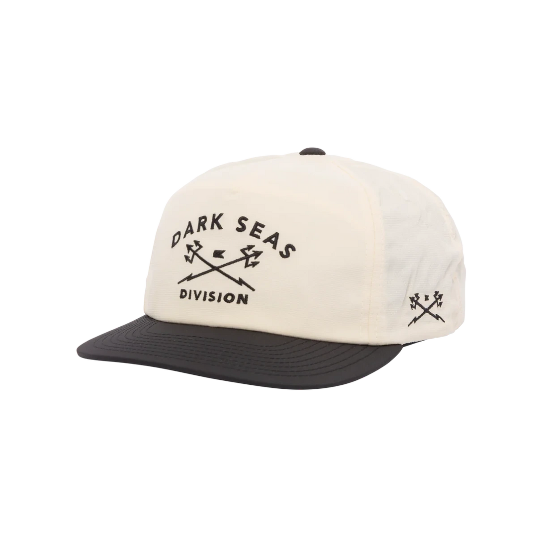 Dark Seas Tridents Nylon Hat - White / Black
