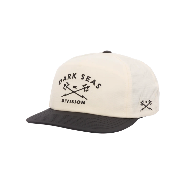 Dark Seas Tridents Nylon Hat - White / Black