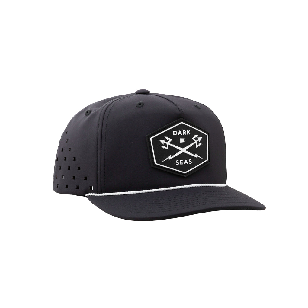 Dark Seas Progress Tech Hat - Black