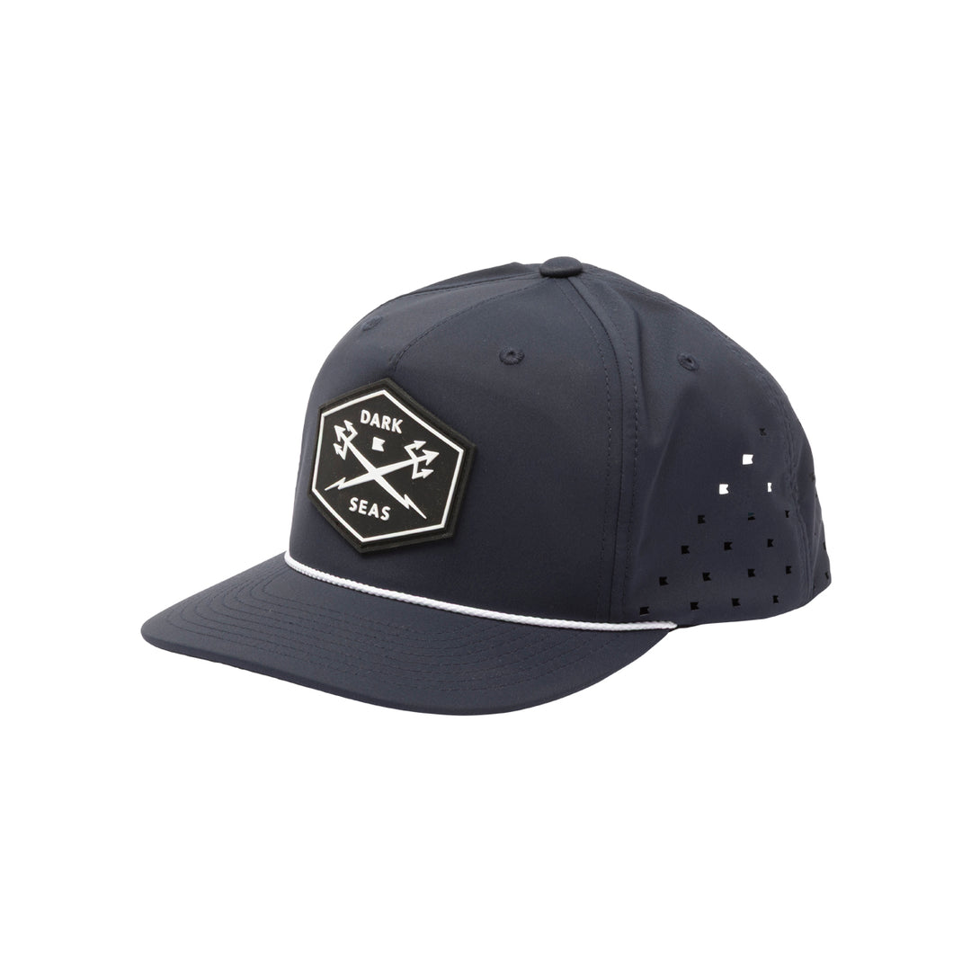 Dark Seas Progress Tech Hat - Navy