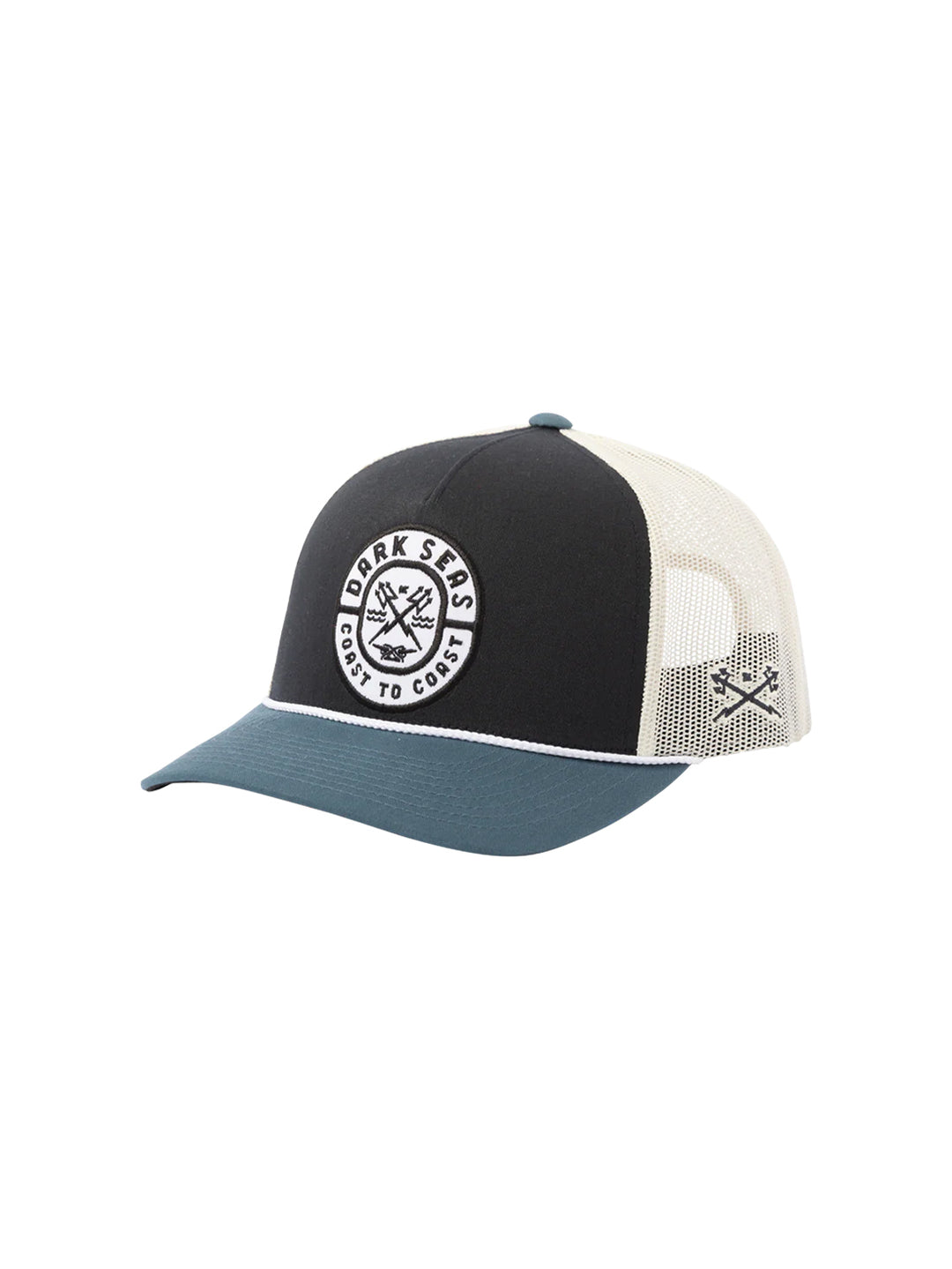 Dark Seas Lodgepole Hat - Navy / White