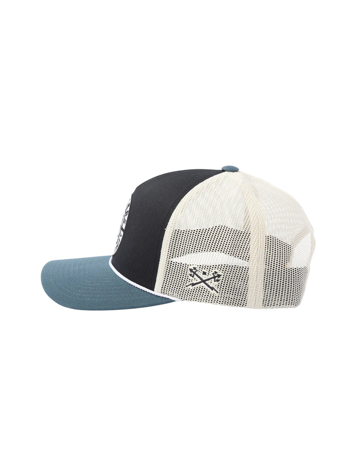 Dark Seas Lodgepole Hat - Navy / White