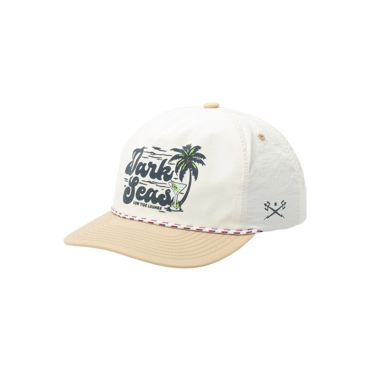 Dark Seas Tiki Time Hat - Off White / Khaki