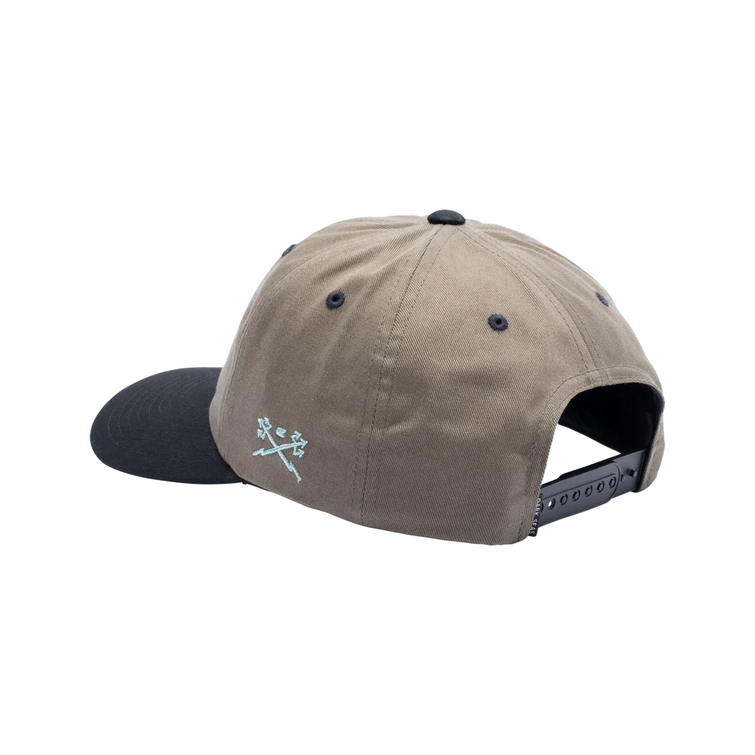 Dark Seas Jumper II Hat - Olive / Black