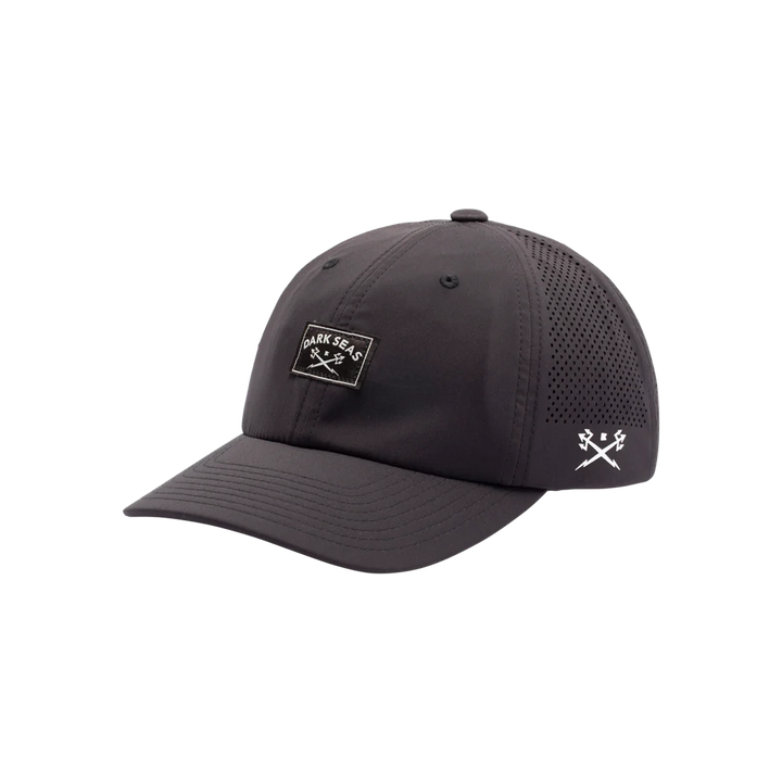 Dark Seas Low Pro Tech Hat - Black