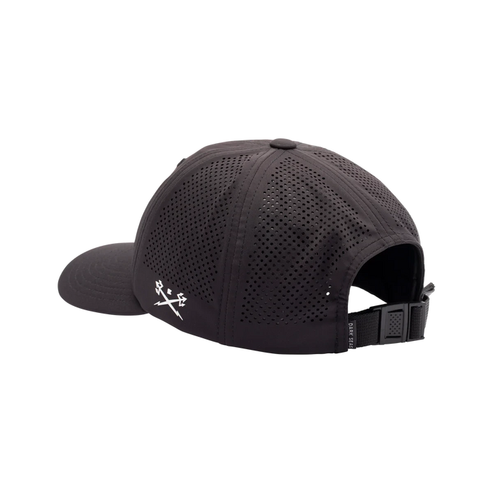 Dark Seas Low Pro Tech Hat - Black