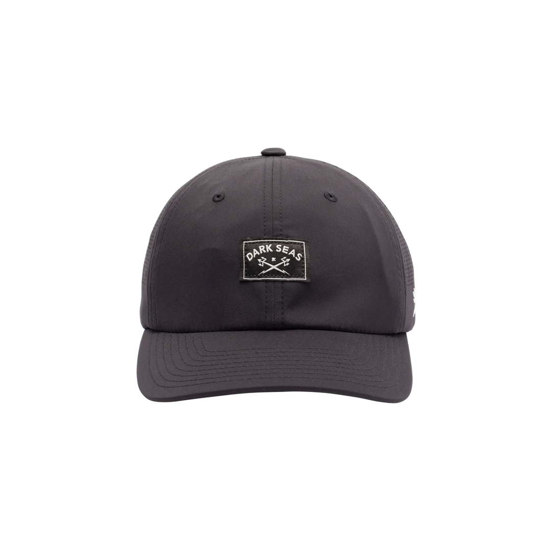 Dark Seas Low Pro Tech Hat - Black