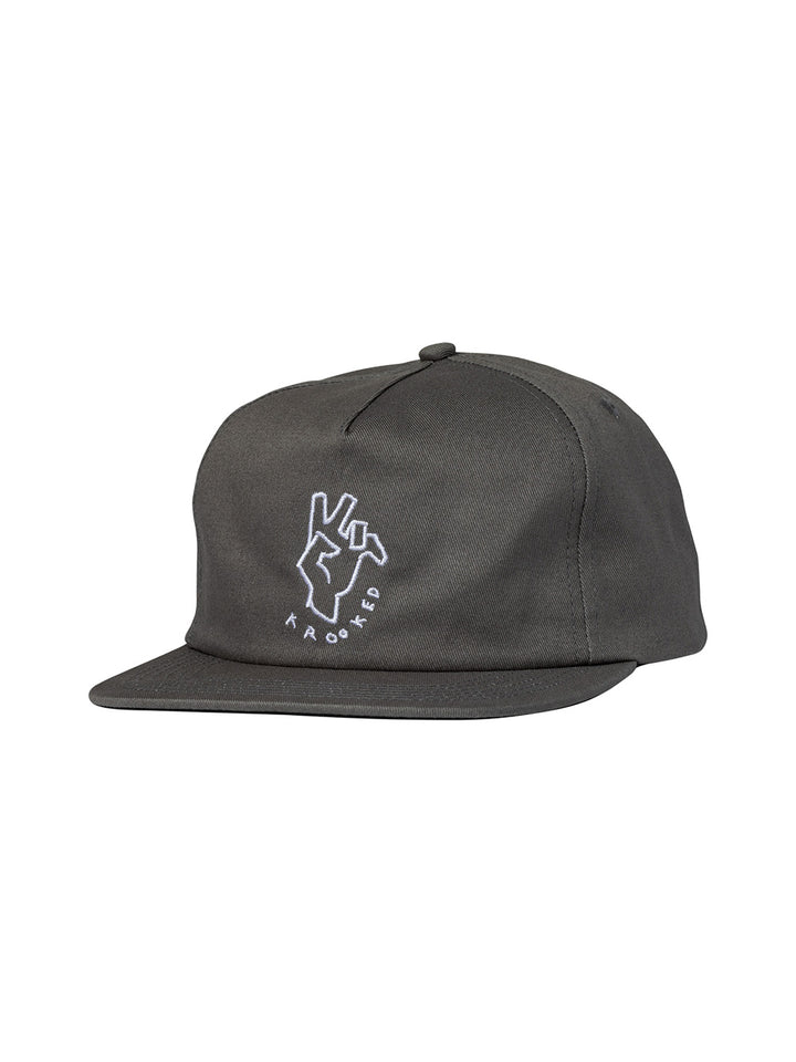 Krooked Handy Hat - Charcoal