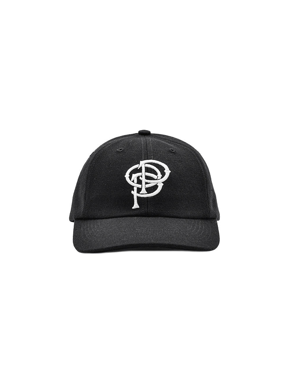 Pop Initials Six Panel Hat - Black