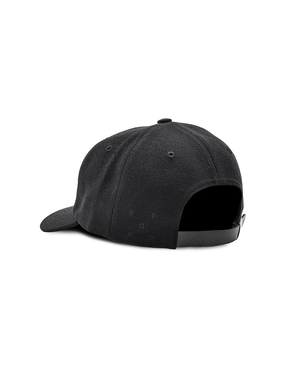 Pop Initials Six Panel Hat - Black