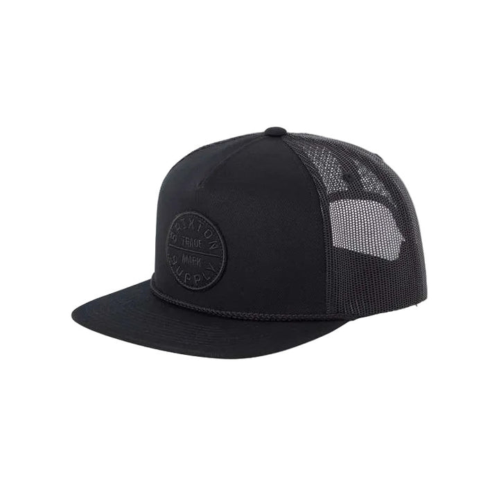 Brixton Oath MP Trucker - Black / Black / Black