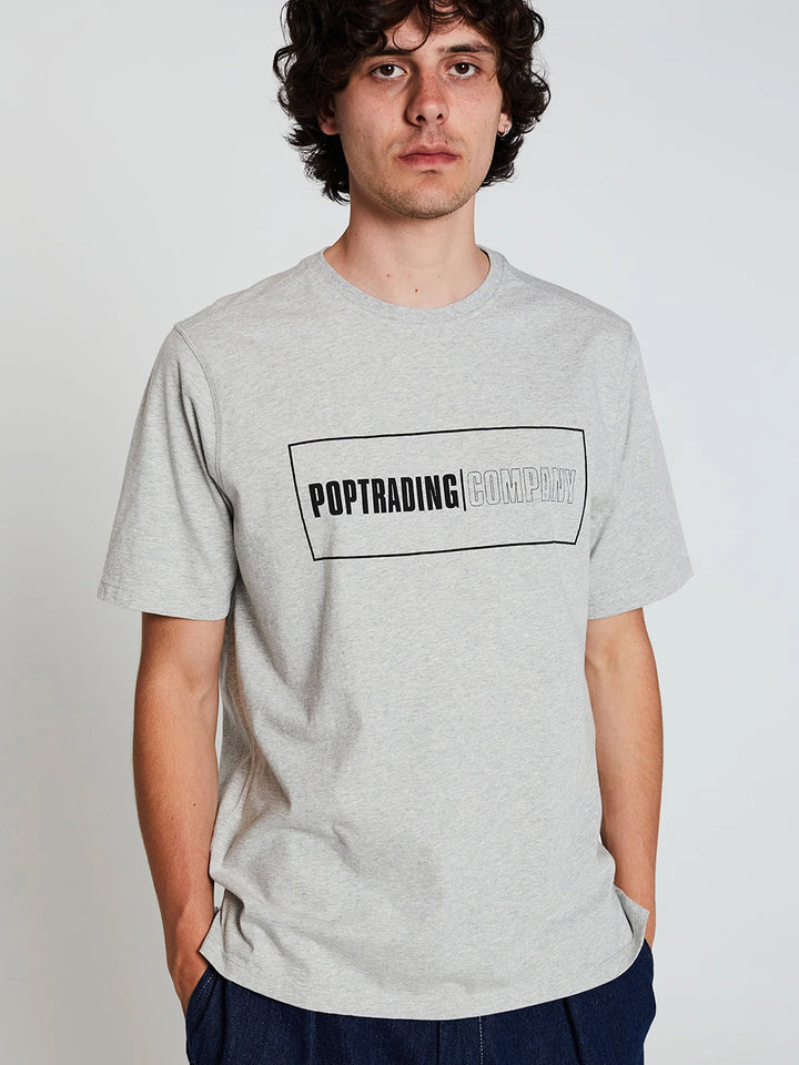 Pop Pop This Head Tee - Heather Grey
