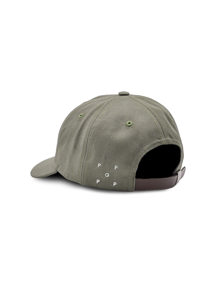 Pop Initials Six Panel Hat - Moss