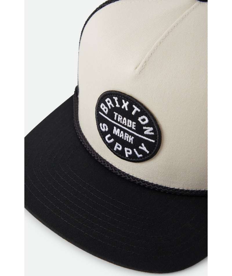 Brixton Oath MP Trucker - Whitecap / Black