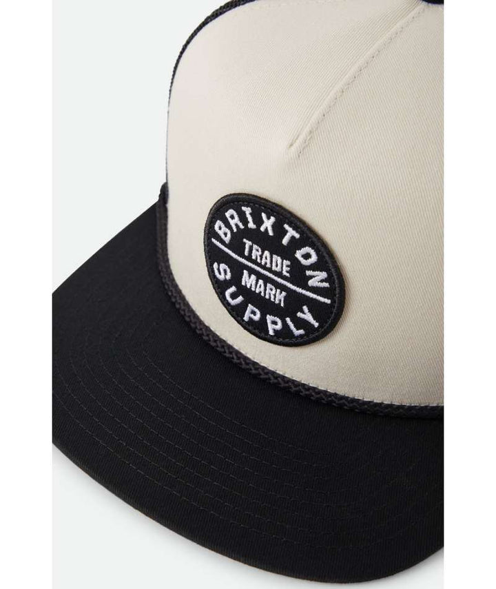 Brixton Oath MP Trucker - Whitecap / Black