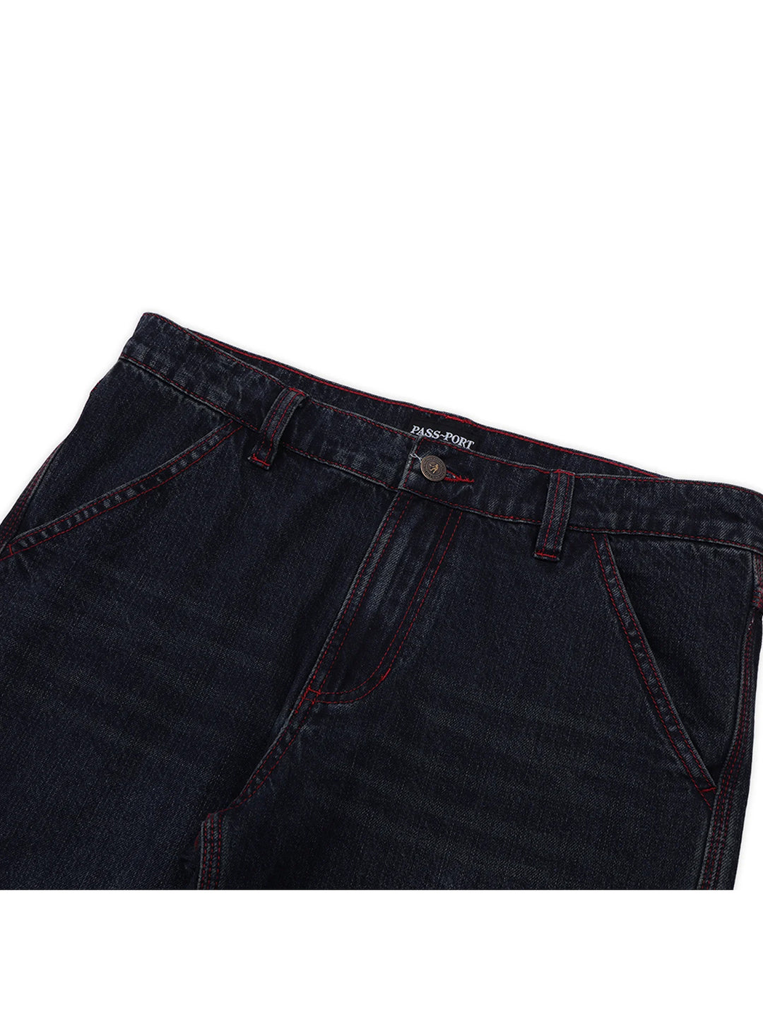 Passport Workers Club Bootcut Jean - Washed Navy