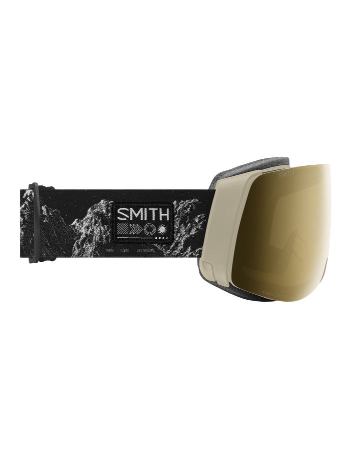 2026 Smith 4D Mag Goggles - Chalk Space Invader