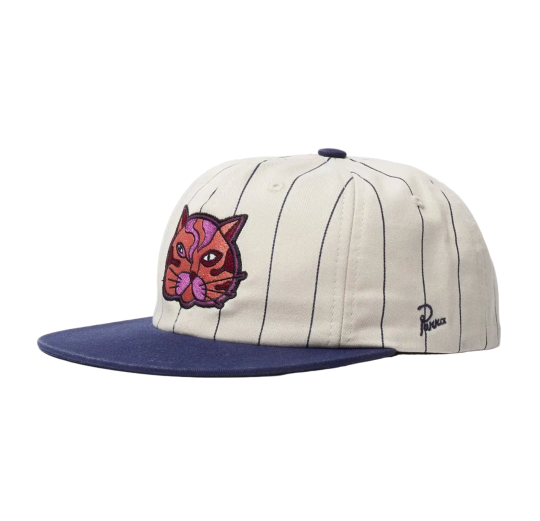 Parra Earl Face 6 Panel Hat - Blue