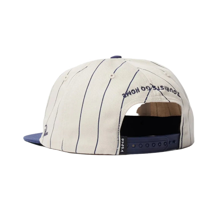 Parra Earl Face 6 Panel Hat - Blue