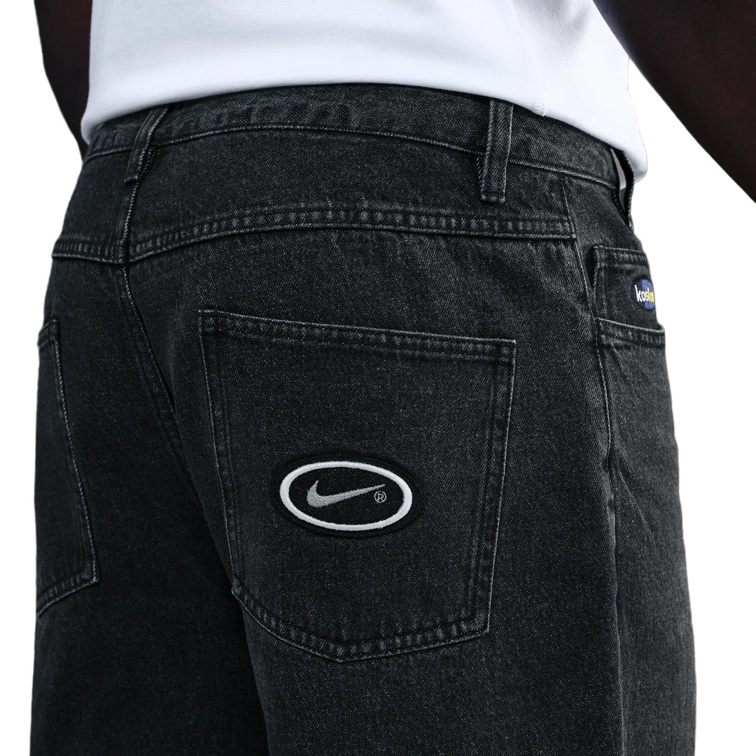 Nike SB x Eric Koston Loose Denim Skate Pants - Black / Grey