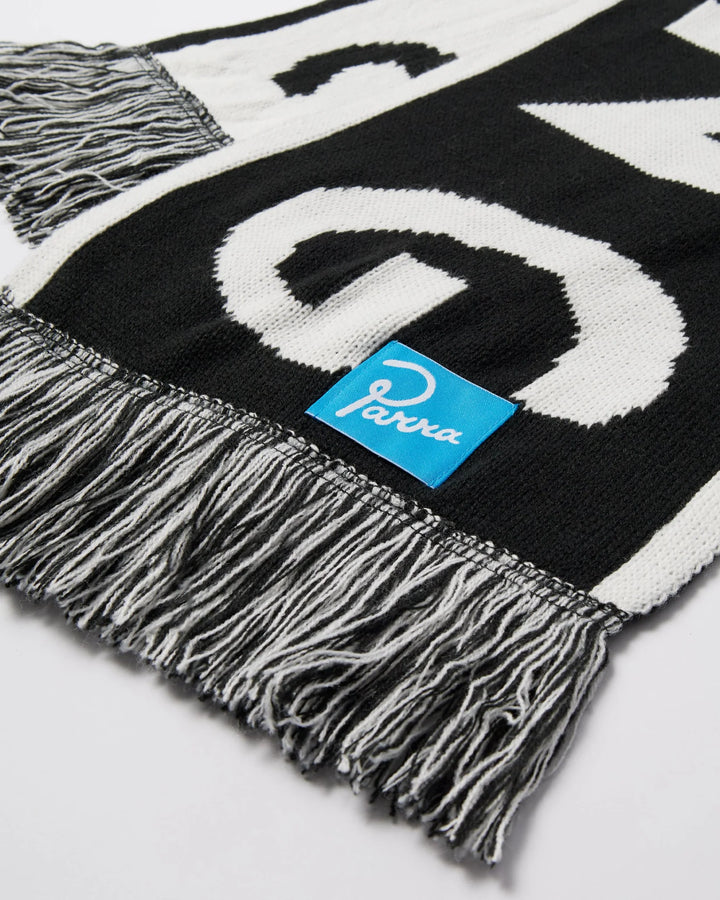Parra Super Nothing Club Scarf - Black