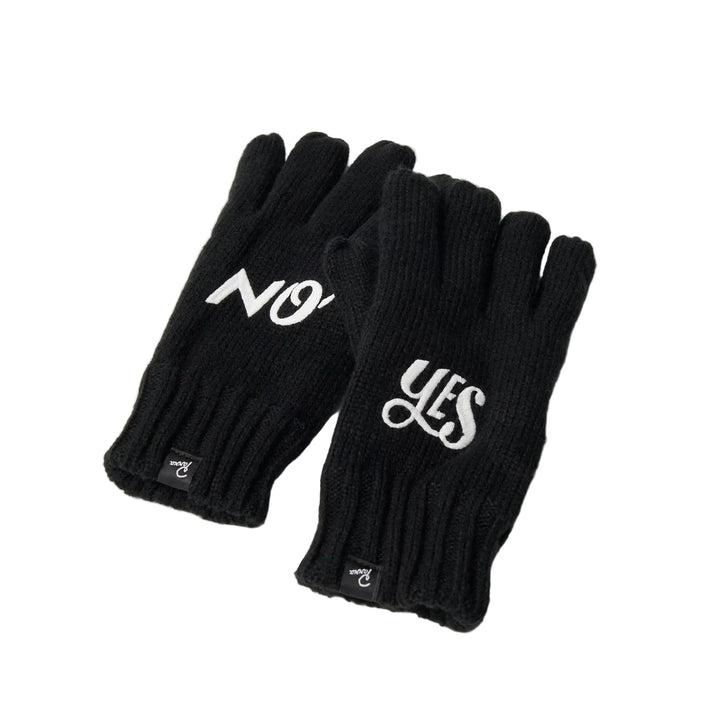 Parra Maybe Knitted Gloves - Black