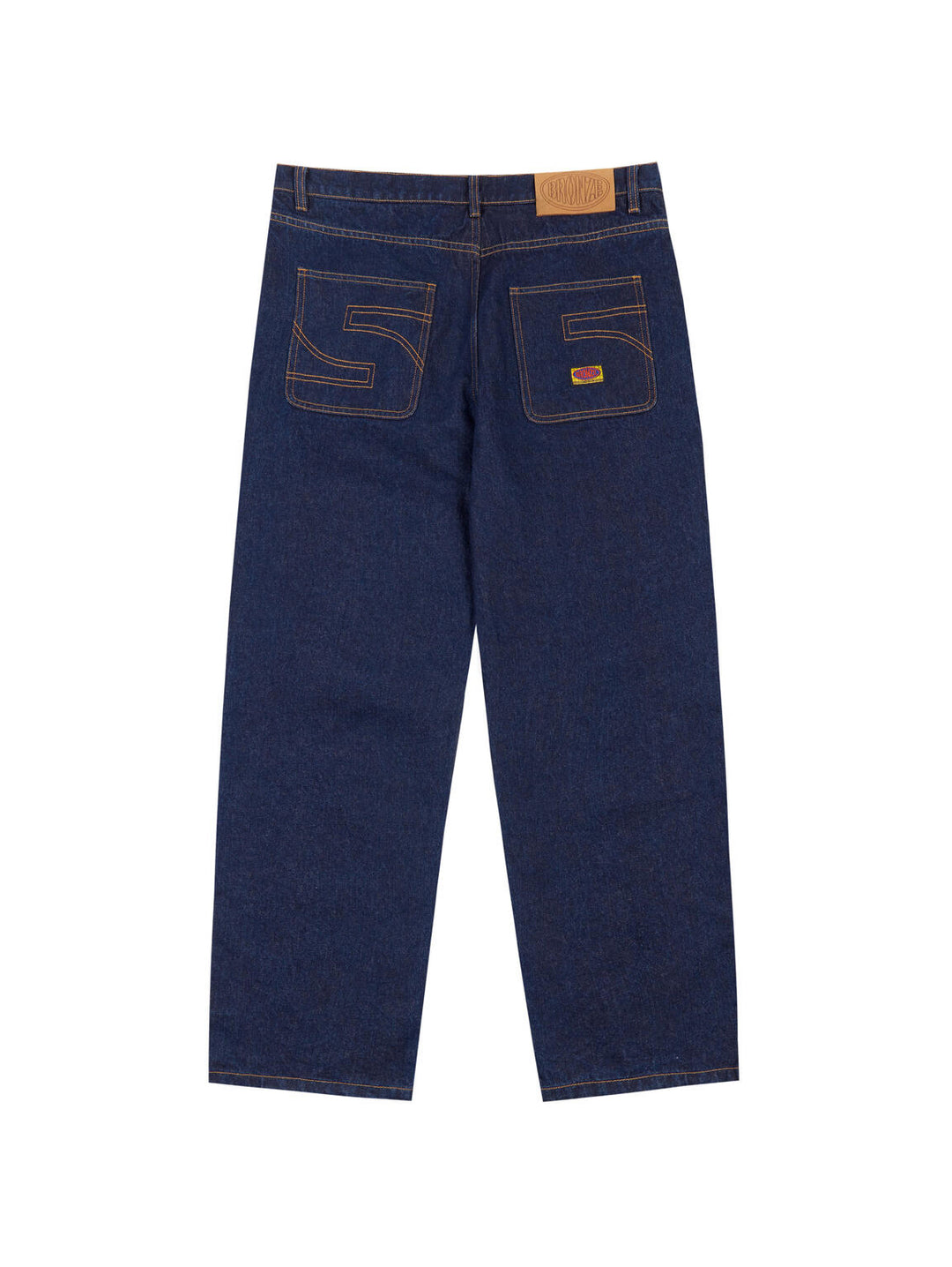 Bronze Denim Pants - Indigo Wash