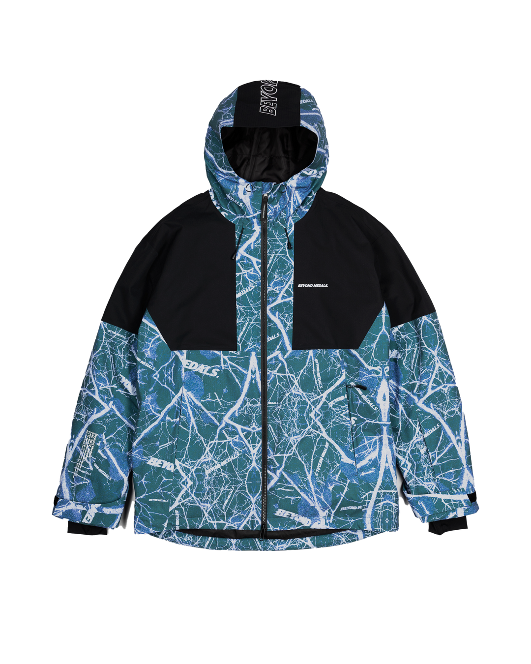 Beyond Medals Fullzip 2L Jacket Shirakaba - Print