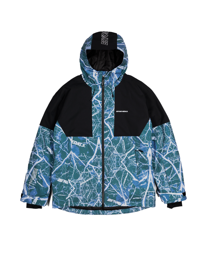 Beyond Medals Fullzip 2L Jacket Shirakaba - Print