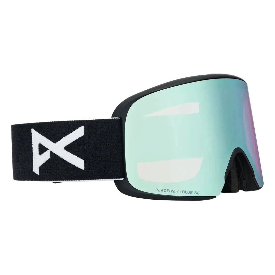 2026 Anon M6 Goggles - Cylindrical Black / Prcv Vrb