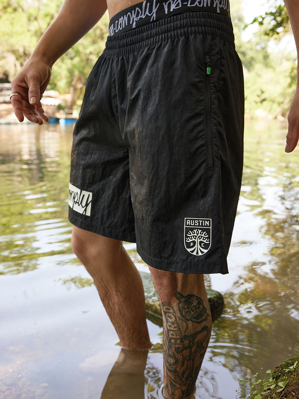 Adidas x No Comply x Austin FC Water Short