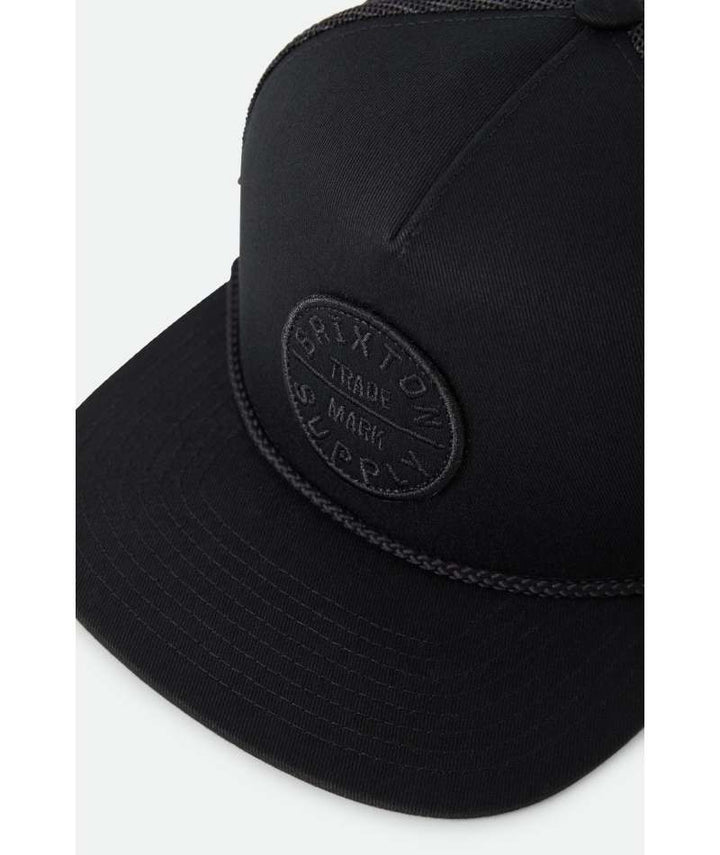 Brixton Oath MP Trucker - Black / Black / Black